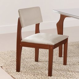 Kit 4 Cadeiras para Sala de Jantar Turim - 3