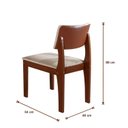 Ver imagem 5 de Kit 4 Cadeiras para Sala de Jantar Turim