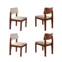 Ver imagem 1 de Kit 4 Cadeiras para Sala de Jantar Turim