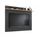 Ver mais imagens de Rack com Painel para TV até 50 Polegadas 160CMX181CM Conjunto Sala de Estar 2 Portas Benevello Cinza