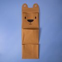 Ver imagem 6 de Cesto Infantil de Parede com 3 Bolsos de Algodão Urso - Oikos
