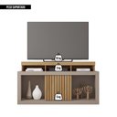 Ver imagem 5 de Bancada Rack para Tv até 55 Polegadas Frost Marrom Caemmun