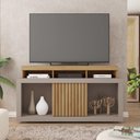 Ver imagem 3 de Bancada Rack para Tv até 55 Polegadas Frost Marrom Caemmun