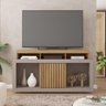 Bancada Rack para Tv até 55 Polegadas Frost Marrom Caemmun - 3