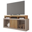 Ver imagem 2 de Bancada Rack para Tv até 55 Polegadas Frost Marrom Caemmun