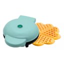 Ver imagem 2 de Máquina 5 Waffler Crocante Trevo Café da Manhã 220v Antiaderente Rápido Cor:azul