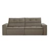Sofá Retrátil e Reclinável 3 Lugares 2,30m com Molas Stella Suede Adonai Estofados - 8