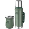 Kit Chimarrão Tereré Cuia 236ml E Garrafa Térmica Classic 950ml Stanley Verde - 1