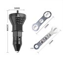 Ver imagem 3 de Adaptador Rebitador Lorben para Parafusadeira Furadeira Rebitadeira Rebite