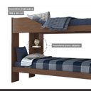Ver imagem 6 de Beliche para Quarto de Solteiro Indy Marrom/Cacau