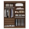 Guarda Roupa Casal 4 Portas 3 Gavetas Roma - 14