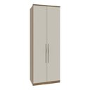 Ver imagem 1 de Guarda Roupa Modulado 02 Portas 234cm Setiba - Carvalho/palha