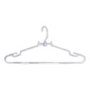 Ver imagem 1 de Cabide de Roupa Acrílico Giratório Kit 50 Cabide Adulto Reforçado