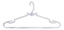 Ver imagem 1 de Cabide de Roupa Acrílico Giratório Kit 50 Cabide Adulto Reforçado