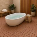 Ver imagem 4 de Deck Modular Diy Teca 1 Cx 11 Pcs 0,99m² 30x30cm Riplain
