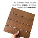 Ver imagem 7 de Deck Modular Diy Teca 1 Cx 11 Pcs 0,99m² 30x30cm Riplain