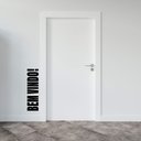 Ver imagem 3 de Adesivo de Parede Bem Vindo Entrada Portaria Loja Hall Kanto Store Preto
