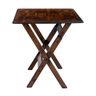 Mesa Dobrável 60x60 Cm em Madeira Maciça - Imbuia - 2