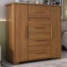 Cômoda 2 Portas 4 Gavetas Kyra Premium - 1