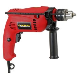 Kit Furadeira de Impacto Parafusadeira Schutz + Jogo de Brocas Combinadas 9 Peças Vonder - 1