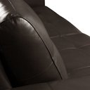 Ver mais imagens de Sofá Decorativo 2 Lugares Turim 150cm Couro Marrom G58 - Gran Belo