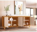 Ver imagem 2 de Buffet Liv 04 Portas Cedro / Off White Edn