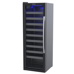 Adega Piubella 200 Para 50 Garrafas Preto Porta Invertida 127V - Venax - 7