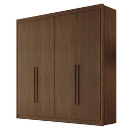 Guarda Roupa Casal MDF 4 Portas 4 Gavetas Bergamo - 3