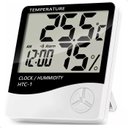 Ver imagem 1 de Relógio Termômetro Digital Lcd Termo Higrômetro Lorben Alarme Medidor de Temperatura Umidade