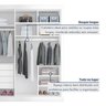 Guarda Roupa Casal MDF 4 Portas 4 Gavetas Bergamo - 11