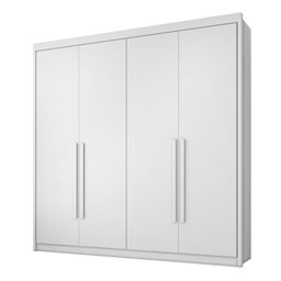 Guarda Roupa Casal 4 Portas 4 Gavetas Bergamo - 2