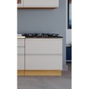 Ver imagem 1 de Balcão 80cm Mdf 1 Porta 1 Gaveta Tampo Recorte Cooktop 5 Bocas com Rodapé em Pvc Inova Ng Itatiaia