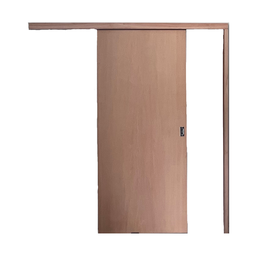 Porta de Correr P/ Verniz C/ Kit 210x90 Completa - 1