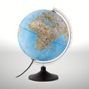 Ver imagem 1 de Globo Terrestre Carbon Classic National Geographic iluminado - 30cm Tecnodidattica