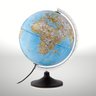 Globo Terrestre Carbon Classic National Geographic iluminado - 30cm Tecnodidattica - 1
