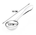 Ver imagem 2 de Conj 30 Colheres Eco para Buffet, Sorveteria, Açai Transparente 15,5 Cm Sb