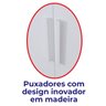 Guarda Roupa Solteiro MDF 4 Portas 8 Gavetas Marselha Plus - 13