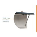 Ver imagem 7 de Cozinha Modulada 6 Peças com Tampo, Portas de Vidro e Balcão de Embutir CabeCasa MadeiraOriginals