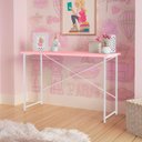 Ver imagem 1 de Aparador Industrial Infantil Princesa Aço Carbono Klm Branco-rosa