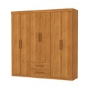 Ver imagem 2 de Guarda Roupa com 6 Portas 2 Gavetas Platinum -grand Line