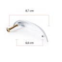 Ver imagem 2 de Puxador Concha Colonial Cristaleira Porta Gaveta 6 Un: Branco