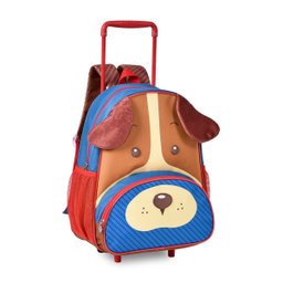 Kit Escolar Clio Pets Cachorrinhos com Mochila de Carrinho e Lancheira Térmica - 2