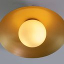 Ver imagem 1 de Luminária Plafon Arandela Cuia (d)25cm (a)12,5cm 1xg9 Halopin Max 28w Ip20