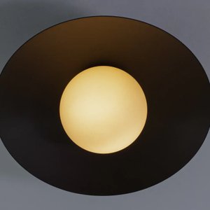 Plafon Cuia (d)25cm (a)12,5cm 1xg9 Halopin Max 28w Ip20