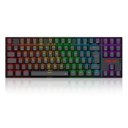 Ver imagem 1 de Teclado Mecânico sem Fio Redragon Kumara Elite - Abnt2 - 2.4ghz - Rainbow - Preto