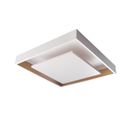 Ver imagem 3 de Luminária Plafon Ghost 47x47cm LED 17W 3000k IP20 Branco Bella Iluminação