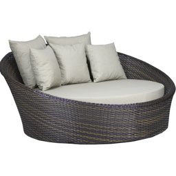 Kit 4 Cadeiras e Mesa, 2 Espreguiçadeiras, 1 Balanço Ninho e 1 Chaise em Alumínio - 3