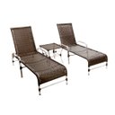 Ver mais imagens de Kit 4 Cadeiras e Mesa, 2 Espreguiçadeiras, 1 Balanço Ninho e 1 Chaise em Alumínio