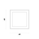 Ver imagem 5 de Luminária Plafon Ghost B49x49cm Led 17w 3000k Ip20