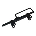Ver imagem 2 de Kit 3 Trincos Cavalo c/ Alça Portão Porteira Aço Preto 280mm